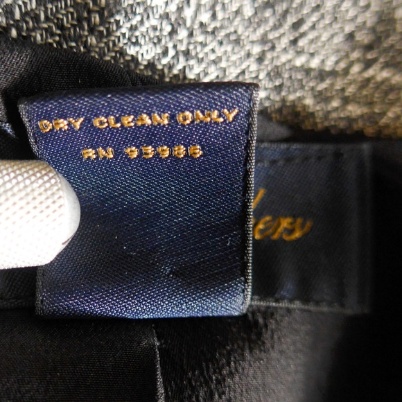 Brooks Brothers Women 2 Silk Linen Grey Lady Coat - Picture 11 of 13